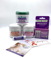 E-214- Deluxe Oncology Kit. Set of Oncology Creams standard size with  Sleep ezze, Inhaler and 3 Pack Lip balm