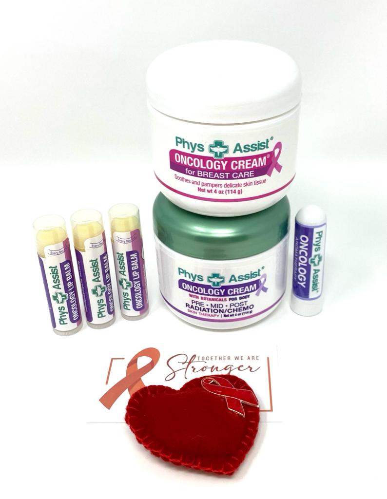 PhysAssist Breast Cancer Gifts For Women, SURVIVOR GIFT BOX -Comfort Gift Before, During and after Chemo. Breast Chemo Companion / Chemo Care Pack